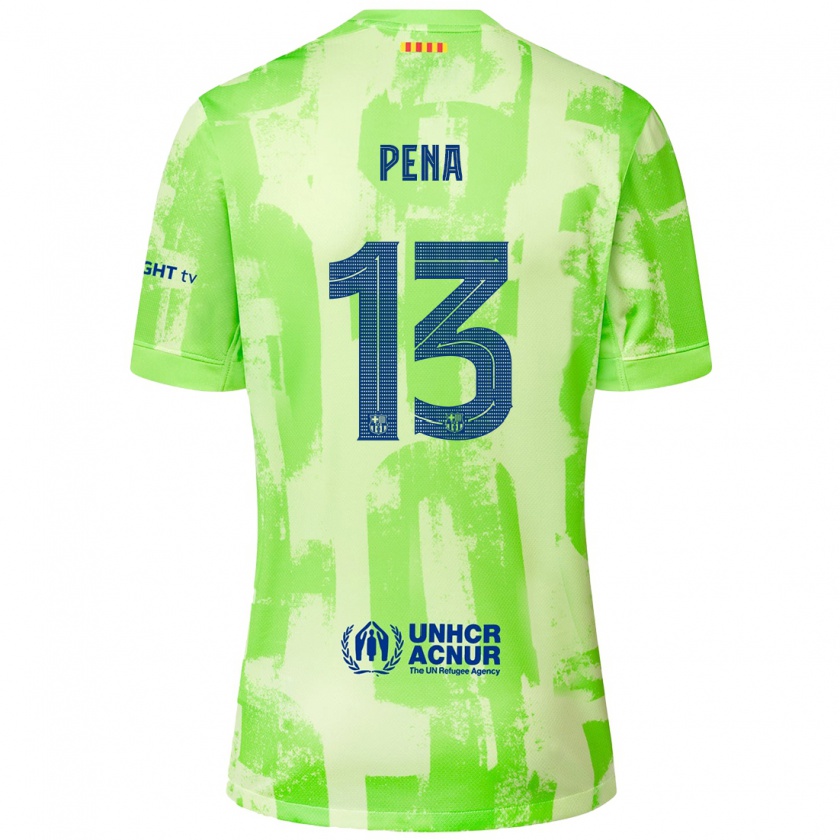 Kandiny Hombre Camiseta Iñaki Peña #13 Lima Equipación Tercera 2024/25 La Camisa Chile