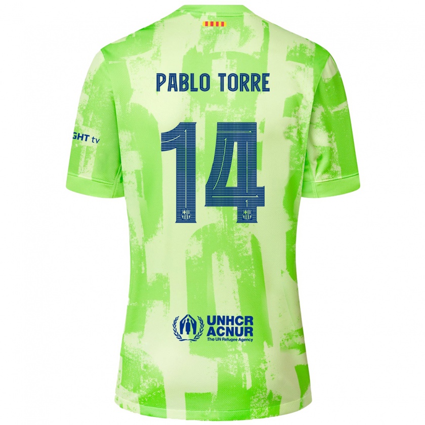 Kandiny Hombre Camiseta Pablo Torre #14 Lima Equipación Tercera 2024/25 La Camisa Chile