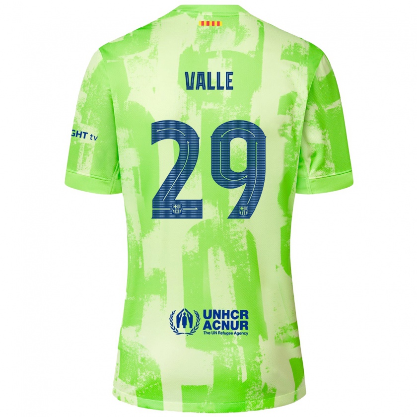 Kandiny Hombre Camiseta Álex Valle #29 Lima Equipación Tercera 2024/25 La Camisa Chile