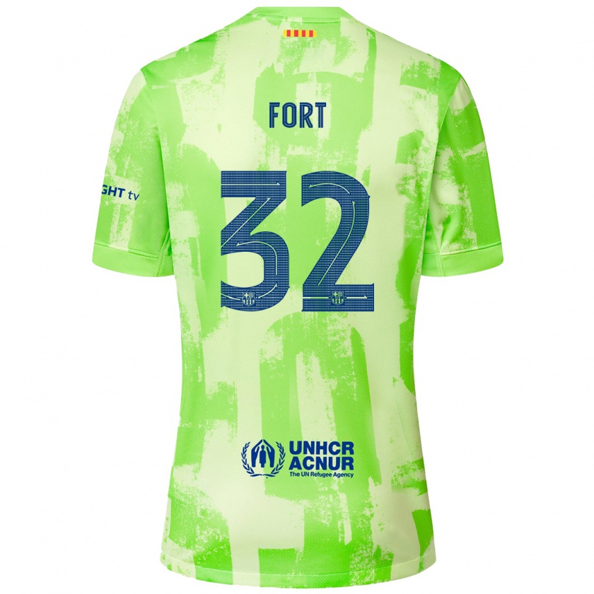 Kandiny Hombre Camiseta Héctor Fort #32 Lima Equipación Tercera 2024/25 La Camisa Chile