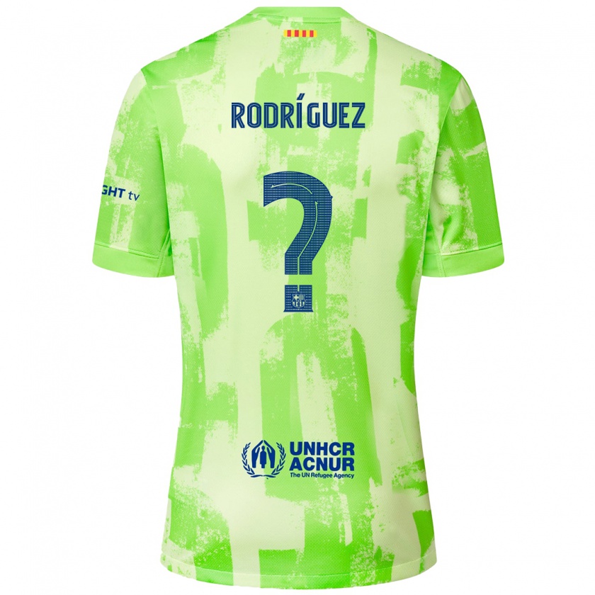 Kandiny Hombre Camiseta Alfredo Rodríguez #0 Lima Equipación Tercera 2024/25 La Camisa Chile