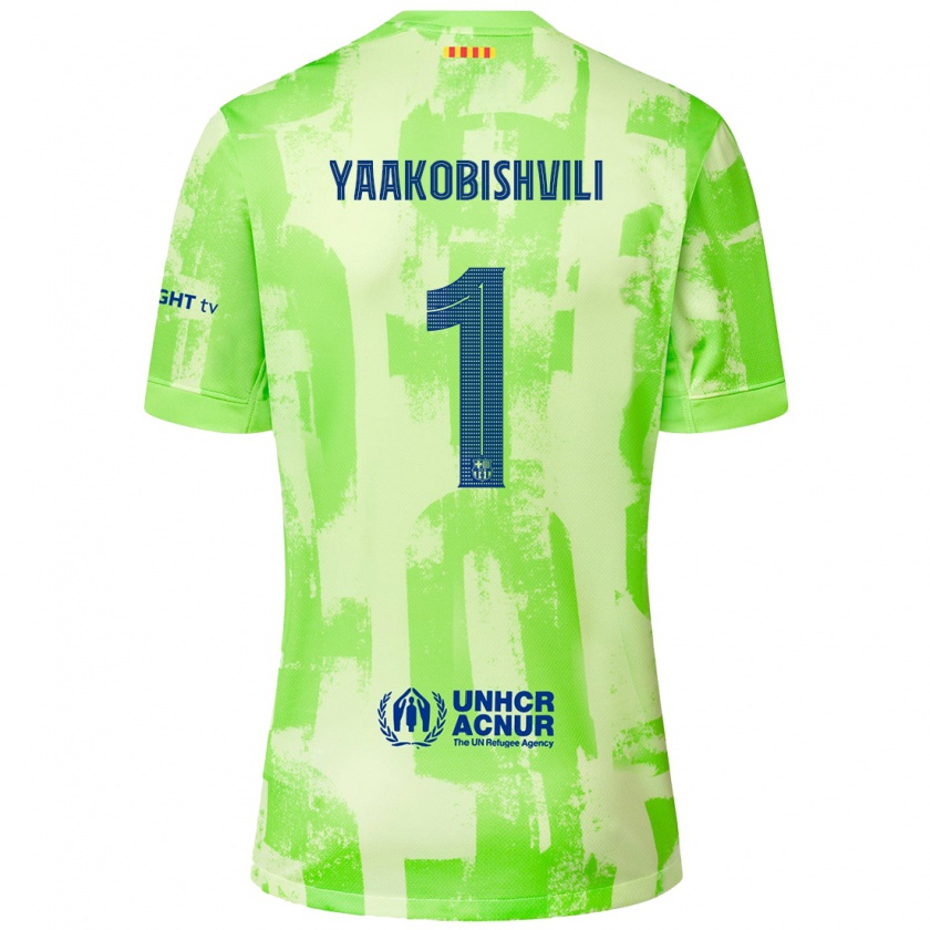 Kandiny Hombre Camiseta Áron Yaakobishvili #1 Lima Equipación Tercera 2024/25 La Camisa Chile