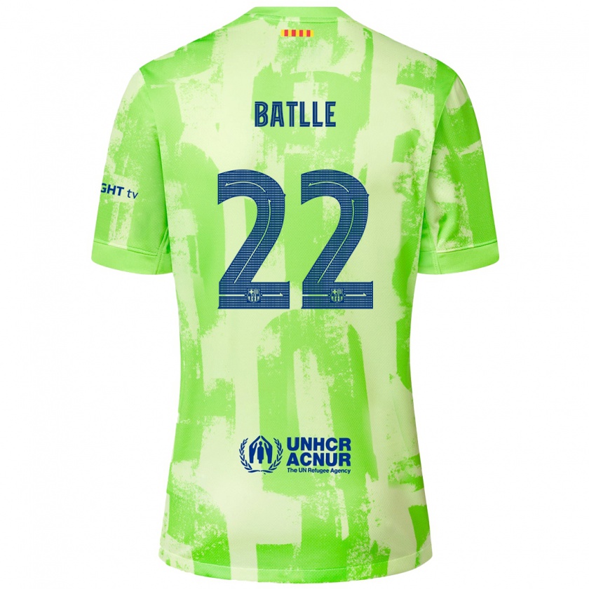 Kandiny Hombre Camiseta Ona Batlle #22 Lima Equipación Tercera 2024/25 La Camisa Chile