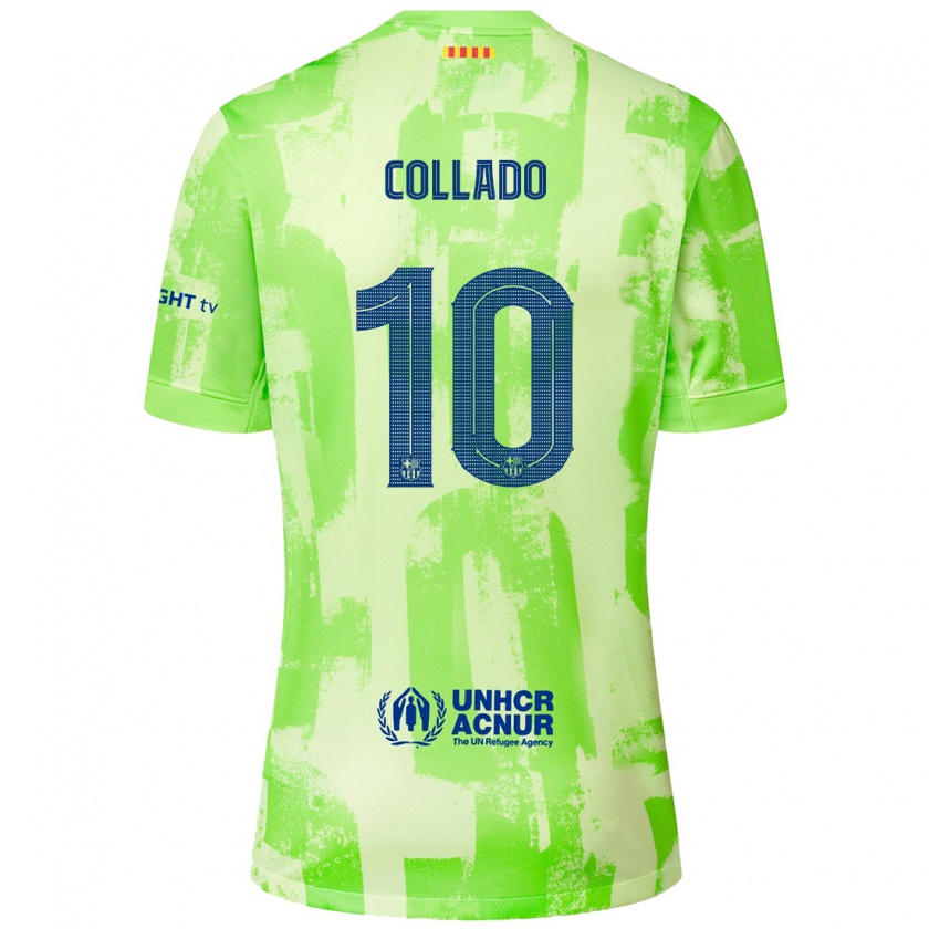 Kandiny Hombre Camiseta Alex Collado #10 Lima Equipación Tercera 2024/25 La Camisa Chile