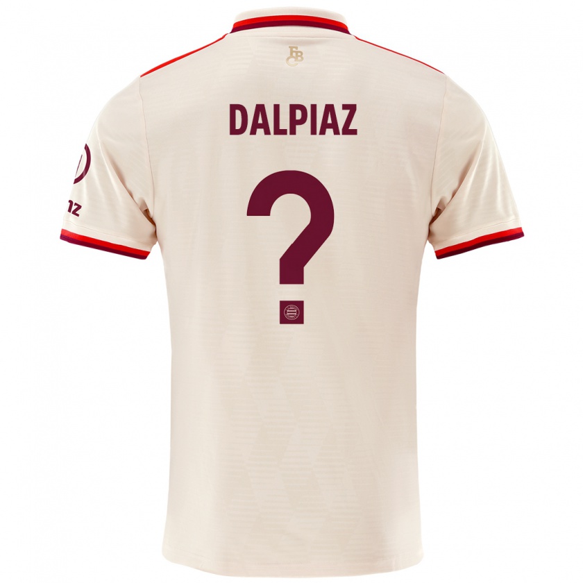 Kandiny Hombre Camiseta Magnus Dalpiaz #0 Lino Equipación Tercera 2024/25 La Camisa Chile