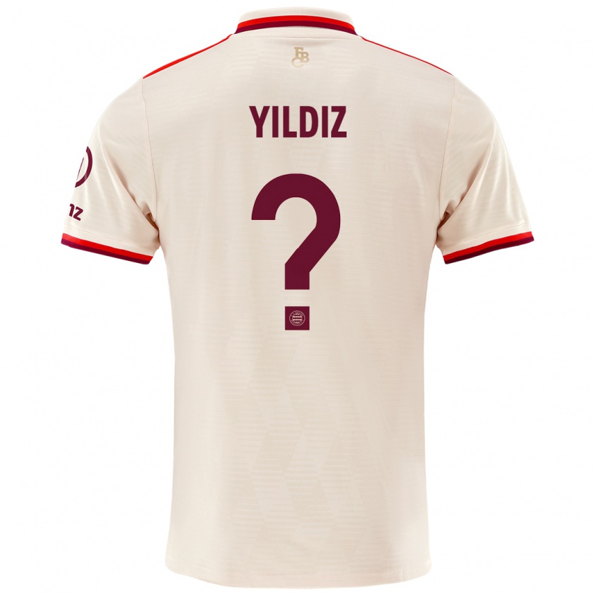 Kandiny Hombre Camiseta Veis Yildiz #0 Lino Equipación Tercera 2024/25 La Camisa Chile