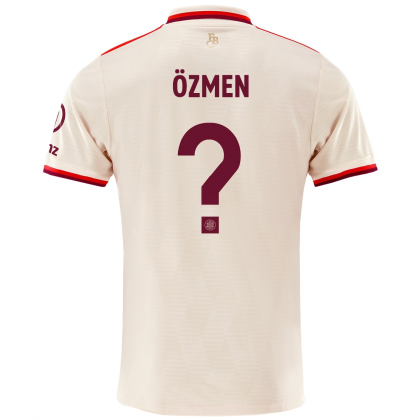 Kandiny Hombre Camiseta Baran Özmen #0 Lino Equipación Tercera 2024/25 La Camisa Chile