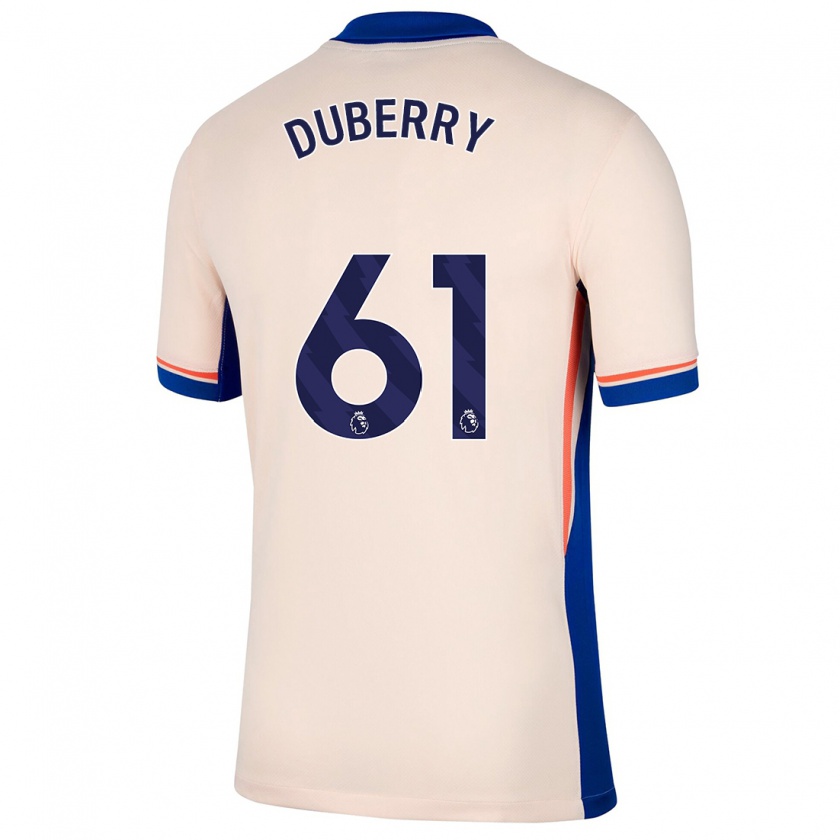 Kandiny Mujer Camiseta Zain Silcott-Duberry #61 Beige Claro 2ª Equipación 2024/25 La Camisa Chile