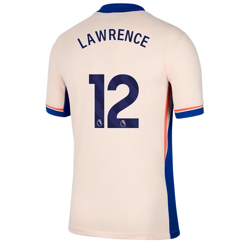 Kandiny Mujer Camiseta Ashley Lawrence #12 Beige Claro 2ª Equipación 2024/25 La Camisa Chile