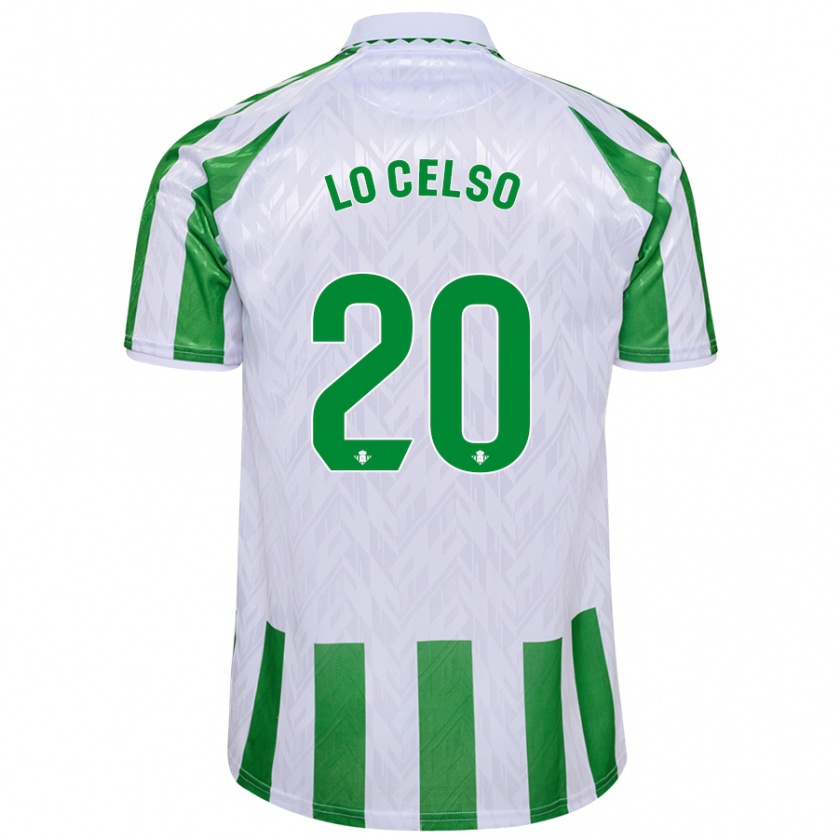 Kandiny Niño Camiseta Giovani Lo Celso #20 Blanco Azul 1ª Equipación 2024/25 La Camisa Chile