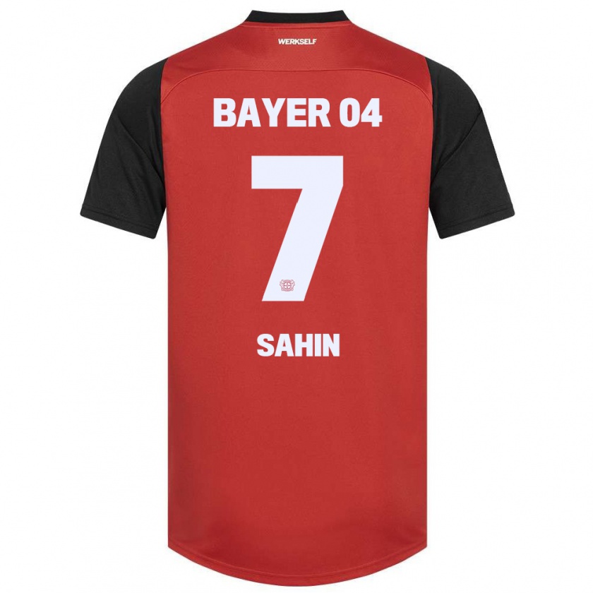 Kandiny Niño Camiseta Batuhan Sahin #7 Rojo Negro 1ª Equipación 2024/25 La Camisa Chile