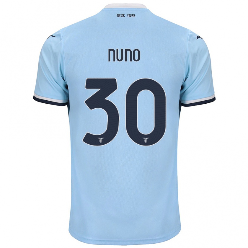 Kandiny Niño Camiseta Nuno Tavares #30 Azul 1ª Equipación 2024/25 La Camisa Chile