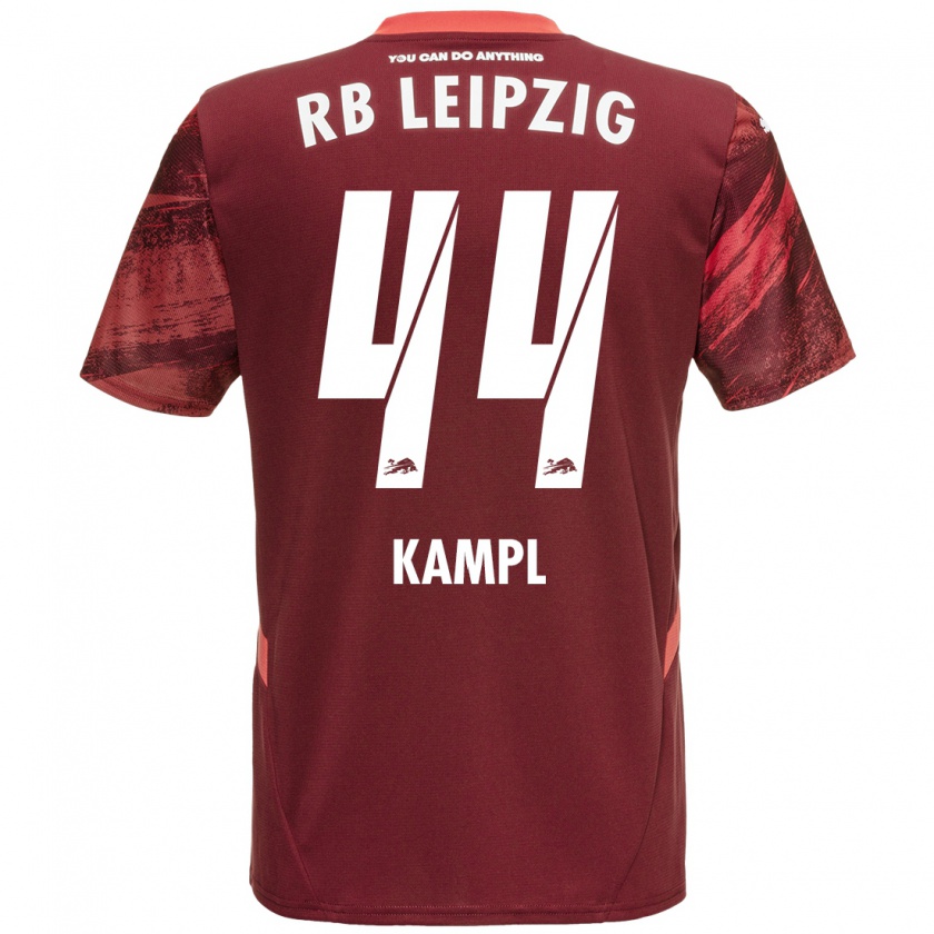 Kandiny Niño Camiseta Kevin Kampl #44 Borgoña 2ª Equipación 2024/25 La Camisa Chile