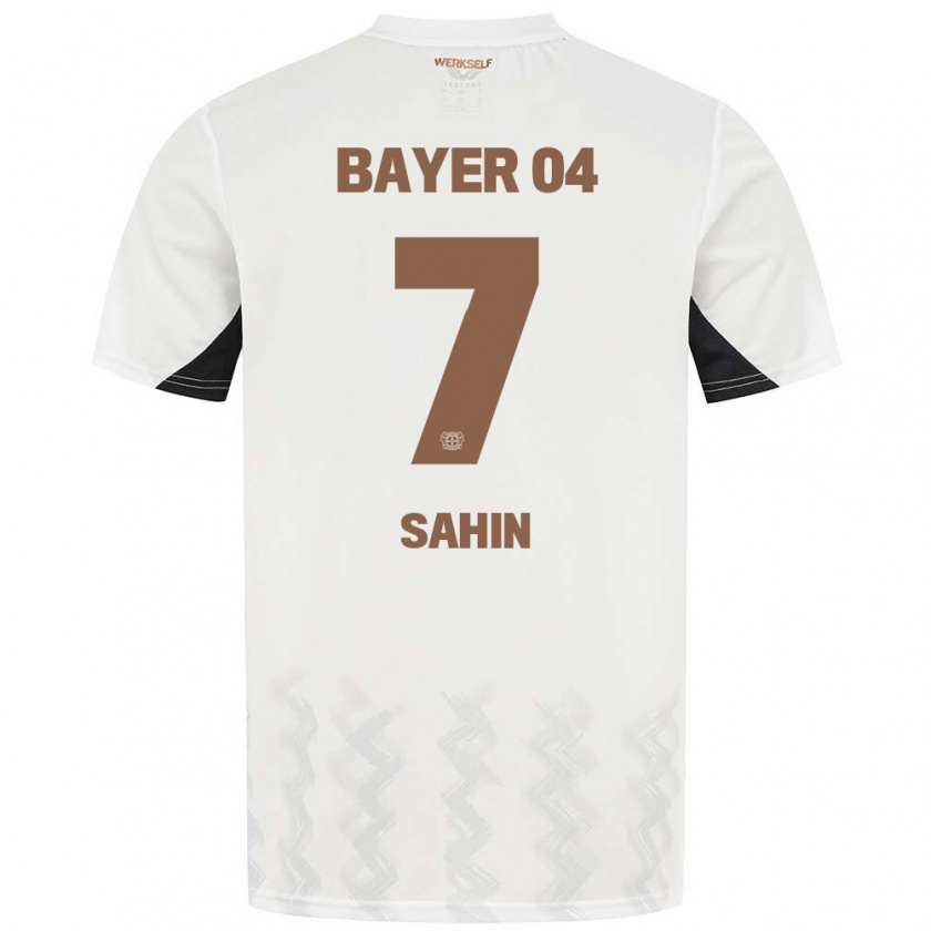 Kandiny Niño Camiseta Batuhan Sahin #7 Blanco Negro 2ª Equipación 2024/25 La Camisa Chile