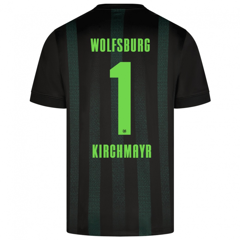 Kandiny Niño Camiseta Juri Kirchmayr #1 Verde Oscuro 2ª Equipación 2024/25 La Camisa Chile