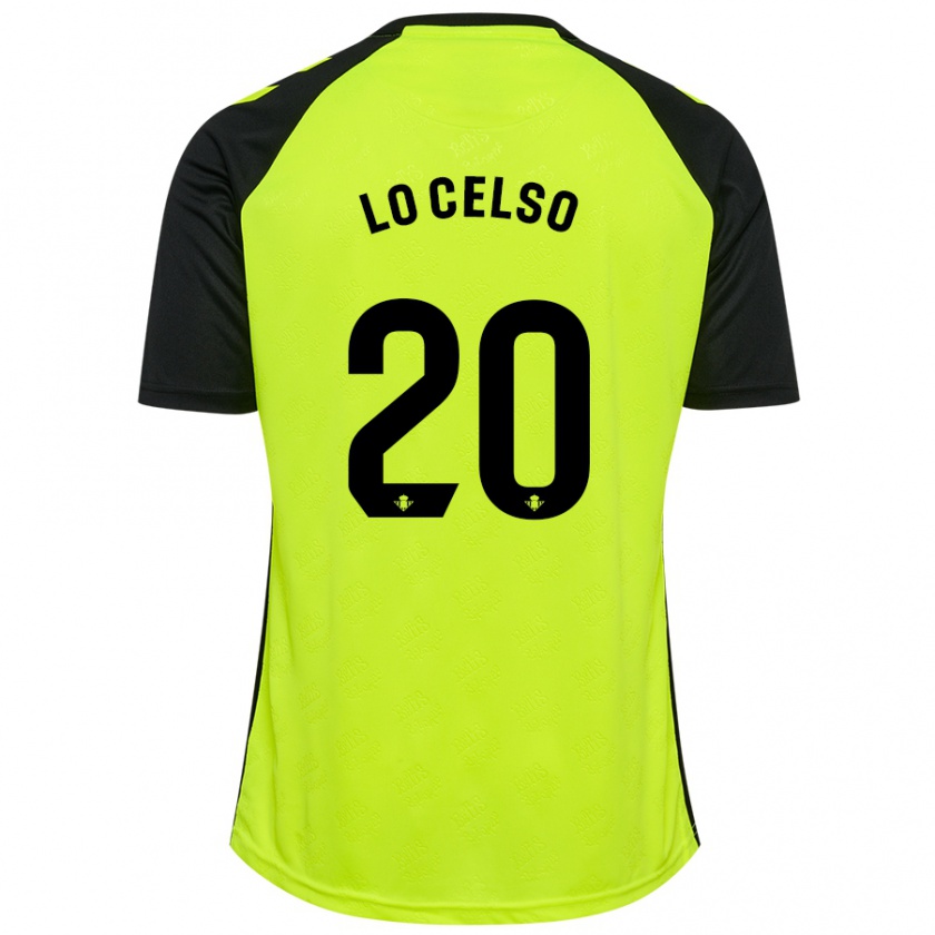 Kandiny Hombre Camiseta Giovani Lo Celso #20 Azul Claro 2ª Equipación 2024/25 La Camisa Chile