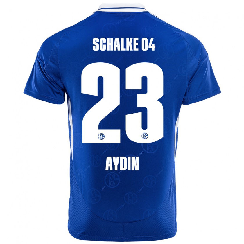 Kandiny Hombre Camiseta Mehmet Aydın #23 Azul Real 1ª Equipación 2024/25 La Camisa Chile