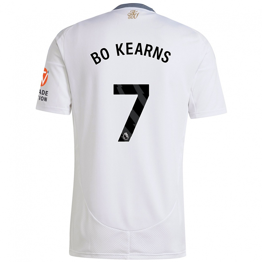 Kandiny Hombre Camiseta Missy Bo Kearns #7 Blanco 2ª Equipación 2024/25 La Camisa Chile