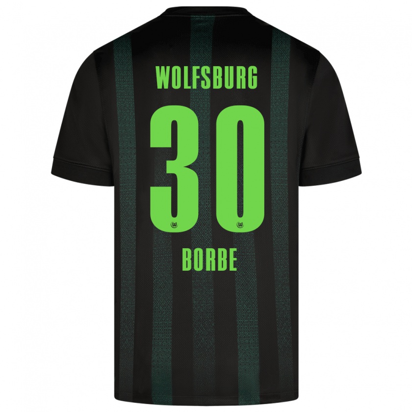 Kandiny Hombre Camiseta Anneke Borbe #30 Verde Oscuro 2ª Equipación 2024/25 La Camisa Chile