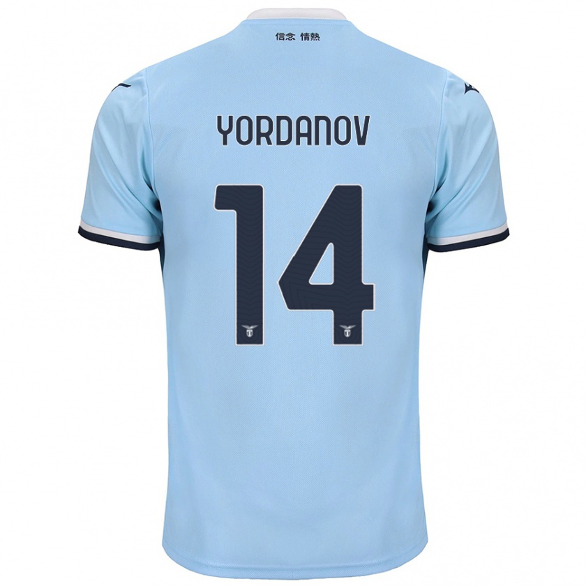 Kandiny Mujer Camiseta Damyan Yordanov #14 Azul 1ª Equipación 2024/25 La Camisa Chile