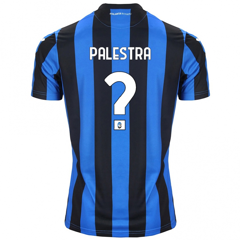 Kandiny Niño Camiseta Marco Palestra #0 Azul Negro 1ª Equipación 2024/25 La Camisa Chile