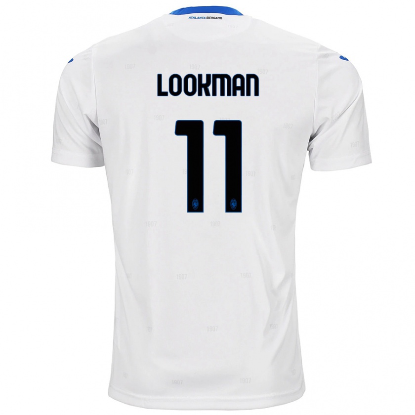 Kandiny Niño Camiseta Ademola Lookman #11 Blanco 2ª Equipación 2024/25 La Camisa Chile