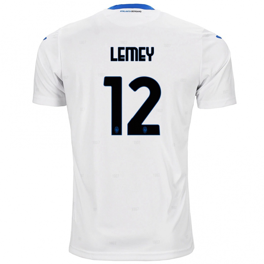 Kandiny Niño Camiseta Diede Lemey #12 Blanco 2ª Equipación 2024/25 La Camisa Chile