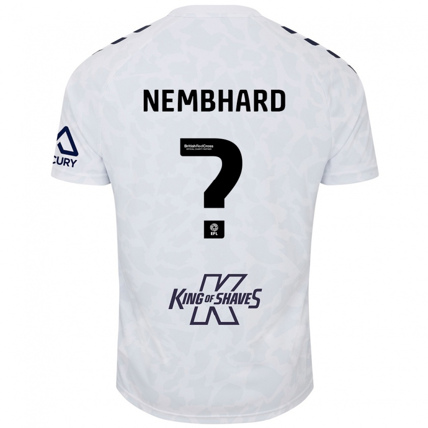 Kandiny Niño Camiseta Kesiah Nembhard #0 Blanco 2ª Equipación 2024/25 La Camisa Chile