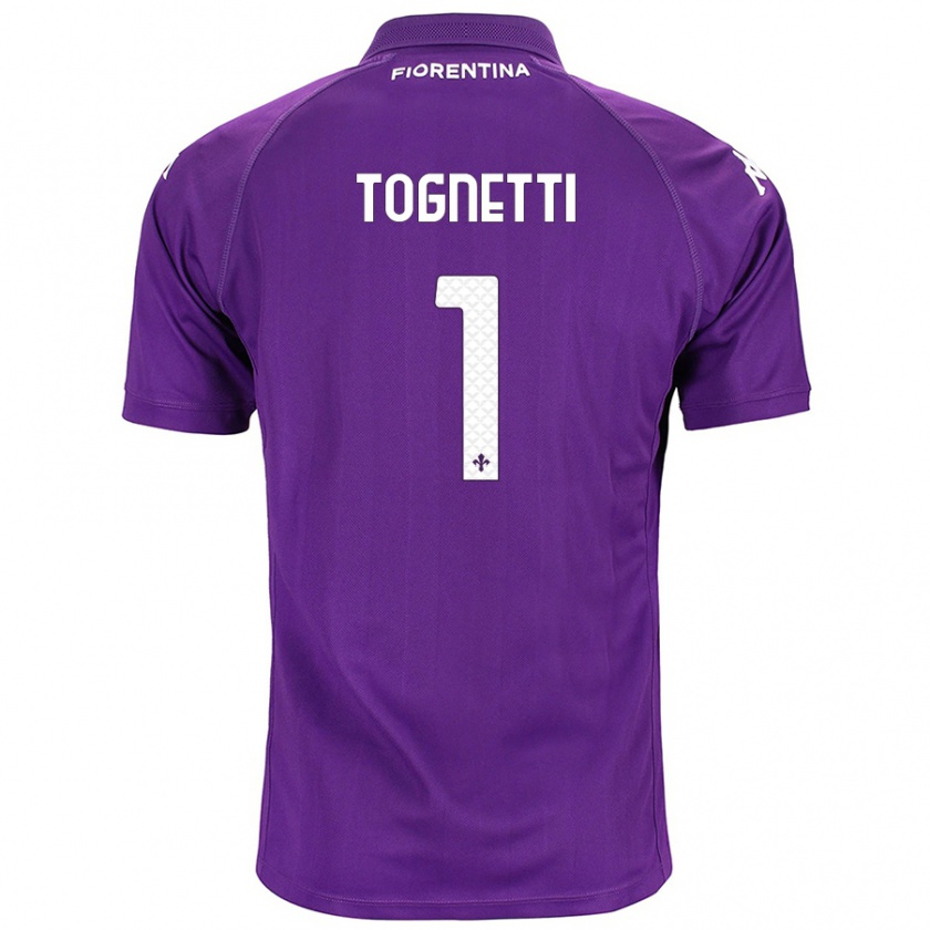 Kandiny Hombre Camiseta Laerte Tognetti #1 Morado 1ª Equipación 2024/25 La Camisa Chile