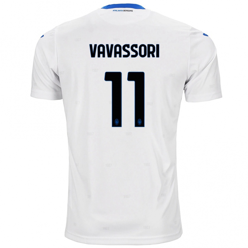 Kandiny Hombre Camiseta Dominic Vavassori #11 Blanco 2ª Equipación 2024/25 La Camisa Chile