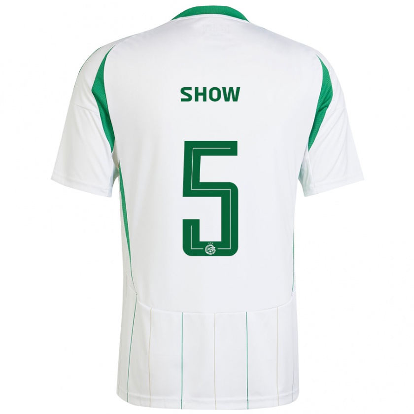 Kandiny Hombre Camiseta Show #5 Blanco Verde 2ª Equipación 2024/25 La Camisa Chile