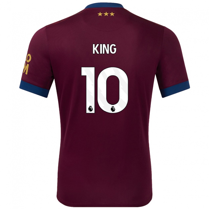 Kandiny Hombre Camiseta Eloise King #10 Marrón 2ª Equipación 2024/25 La Camisa Chile