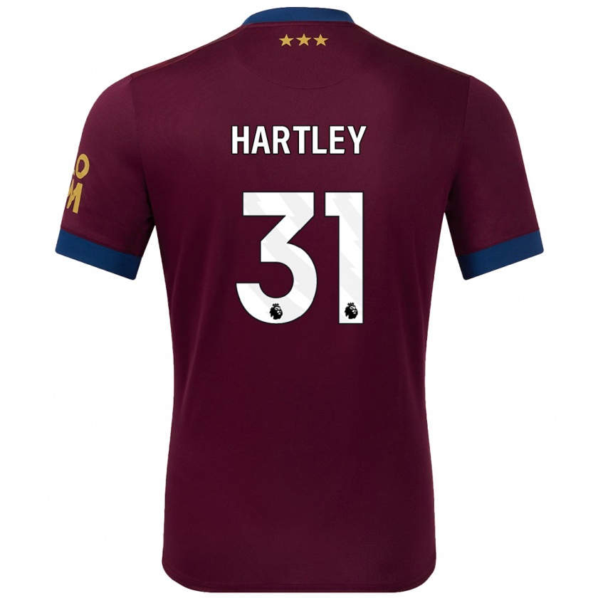 Kandiny Hombre Camiseta Laura Hartley #31 Marrón 2ª Equipación 2024/25 La Camisa Chile