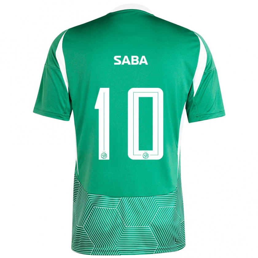 Kandiny Mujer Camiseta Dia Saba #10 Verde Blanco 1ª Equipación 2024/25 La Camisa Chile