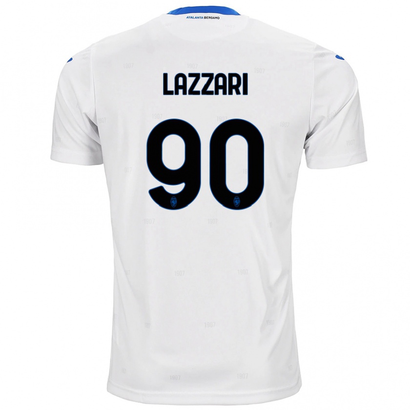 Kandiny Mujer Camiseta Ilaria Lazzari #90 Blanco 2ª Equipación 2024/25 La Camisa Chile