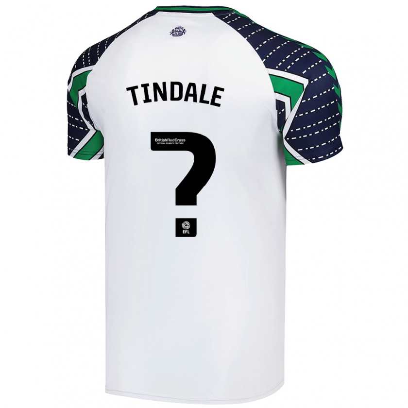 Kandiny Niño Camiseta Charlie Dinsdale #0 Blanco 2ª Equipación 2024/25 La Camisa Chile