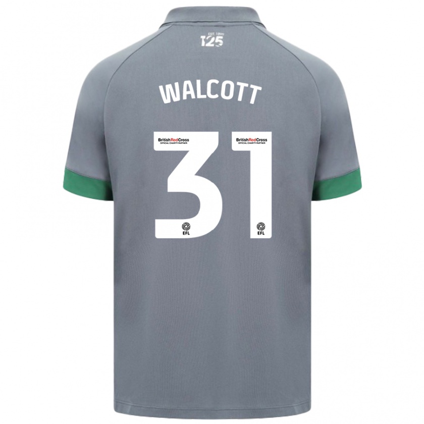 Kandiny Niño Camiseta Malachi Fagan-Walcott #31 Gris Oscuro 2ª Equipación 2024/25 La Camisa Chile