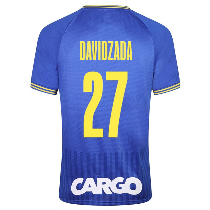 Kandiny Niño Camiseta Ofir Davidzada #27 Blanco 2ª Equipación 2024/25 La Camisa Chile