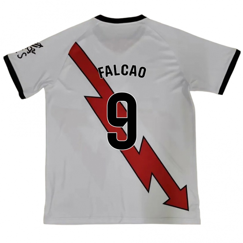 Kandiny Niño Camiseta Radamel Falcao #9 Rojo 2ª Equipación 2024/25 La Camisa Chile