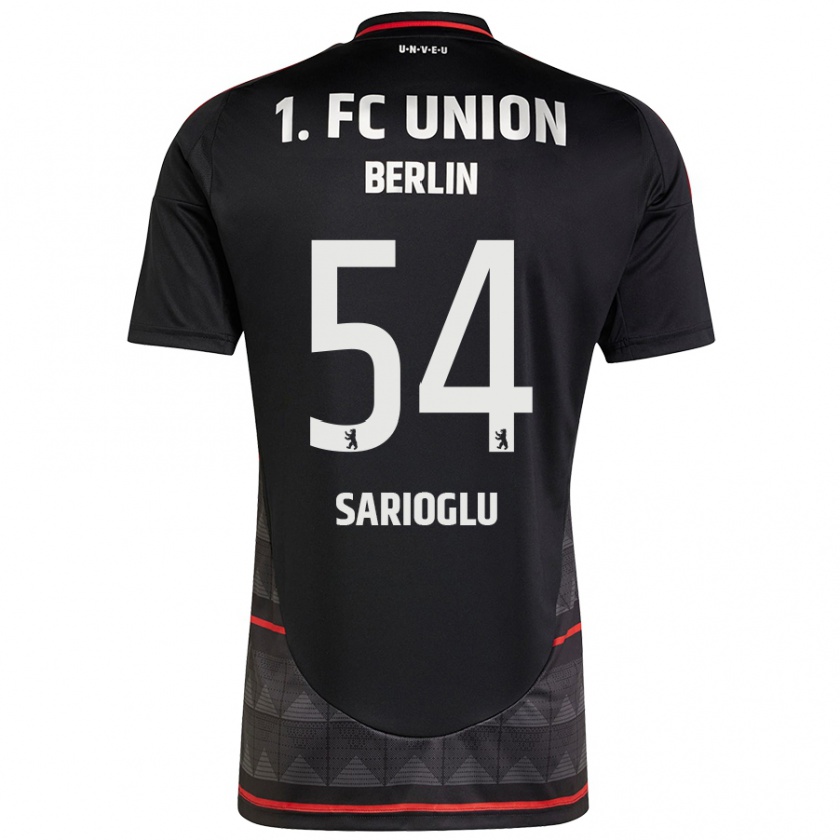 Kandiny Niño Camiseta Defne Sarıoğlu #54 Negro 2ª Equipación 2024/25 La Camisa Chile