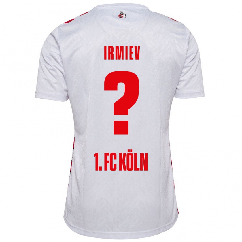 Kandiny Hombre Camiseta Kristiyan Irmiev #0 Blanco Rojo 1ª Equipación 2024/25 La Camisa Chile