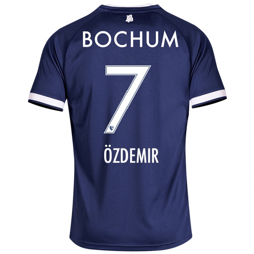 Kandiny Hombre Camiseta Tolga Özdemir #7 Azul Oscuro 1ª Equipación 2024/25 La Camisa Chile