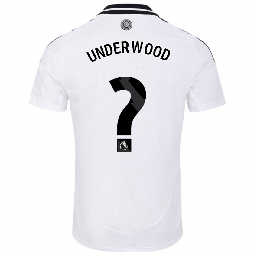 Kandiny Hombre Camiseta Marco Underwood #0 Blanco 1ª Equipación 2024/25 La Camisa Chile