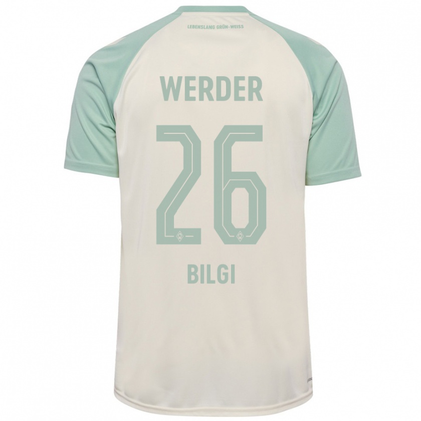 Kandiny Hombre Camiseta Süleyman Bilgi #26 Blanquecino Verde Claro 2ª Equipación 2024/25 La Camisa Chile