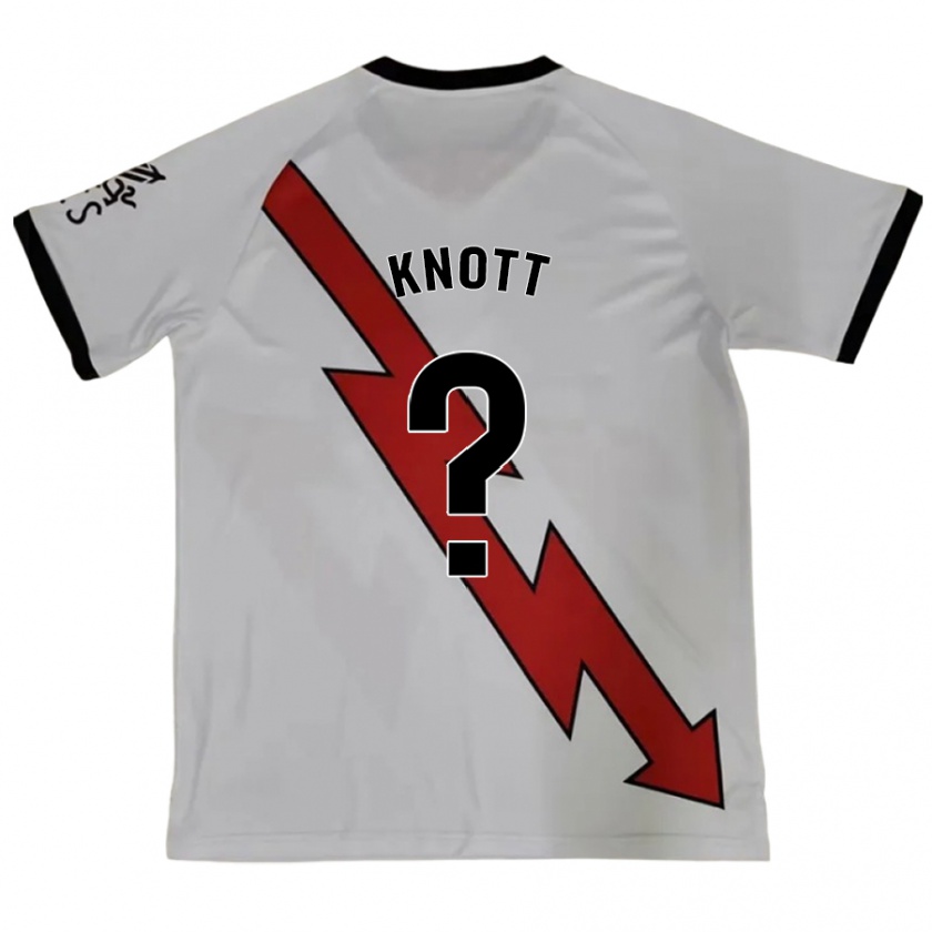 Kandiny Hombre Camiseta Stezo Knott #0 Rojo 2ª Equipación 2024/25 La Camisa Chile