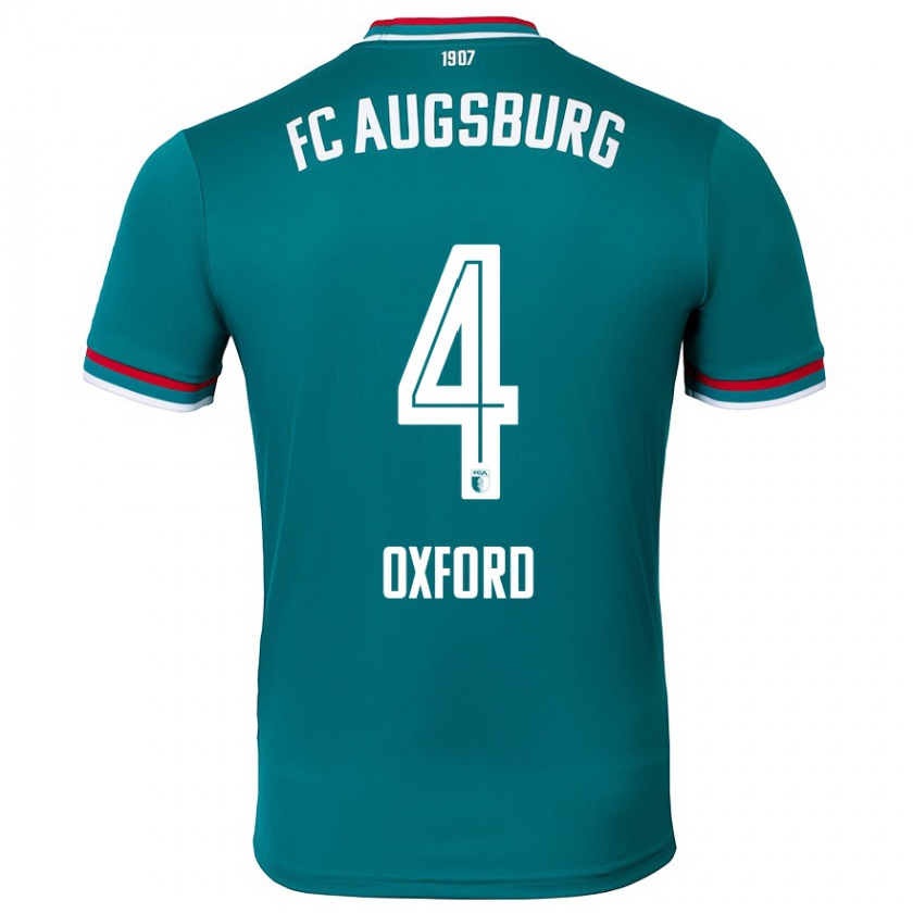 Kandiny Hombre Camiseta Reece Oxford #4 Verde Oscuro 2ª Equipación 2024/25 La Camisa Chile