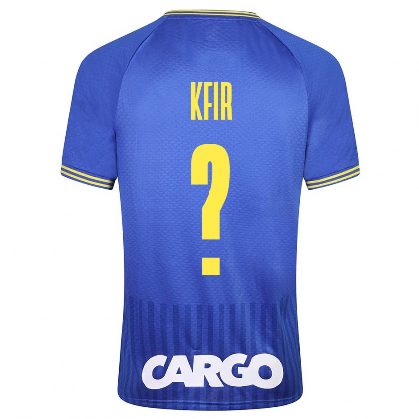 Kandiny Mujer Camiseta Yuval Kfir #0 Blanco 2ª Equipación 2024/25 La Camisa Chile