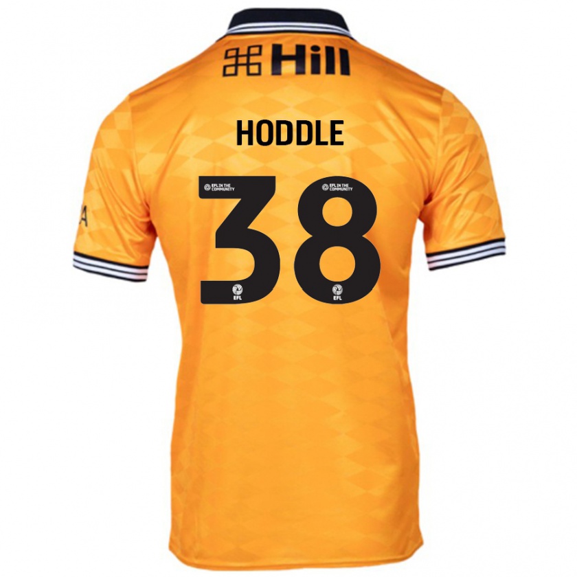 Kandiny Niño Camiseta George Hoddle #38 Naranja 1ª Equipación 2024/25 La Camisa Chile