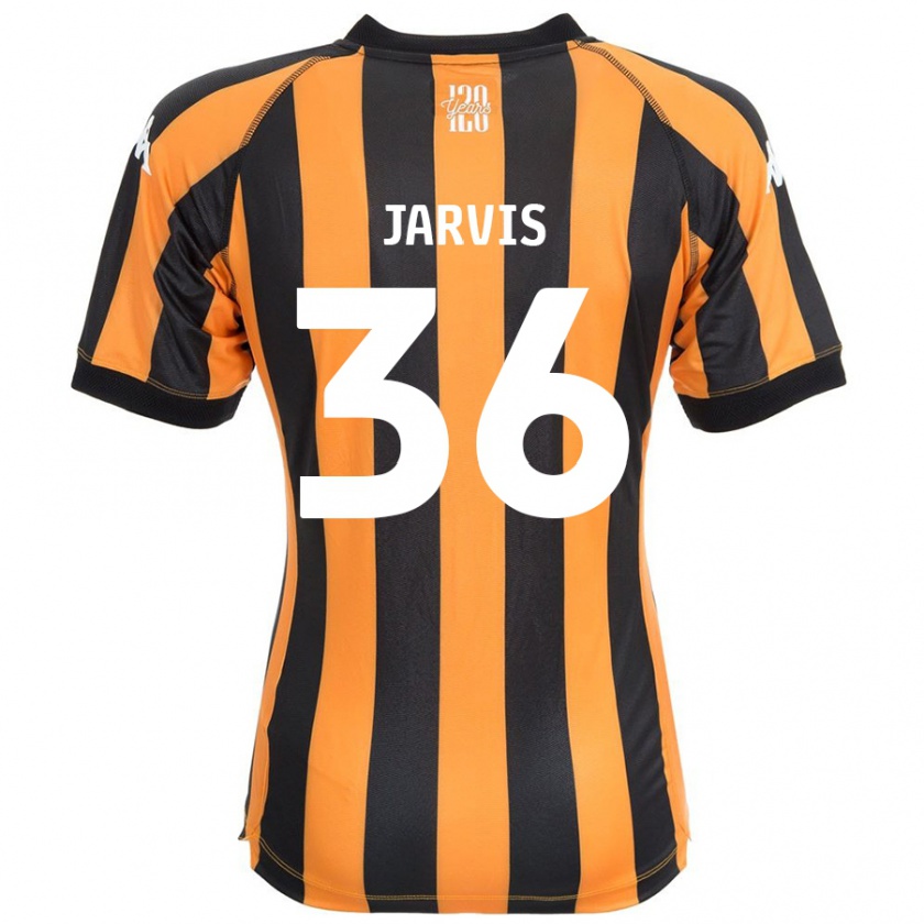 Kandiny Niño Camiseta Will Jarvis #36 Negro Ámbar 1ª Equipación 2024/25 La Camisa Chile