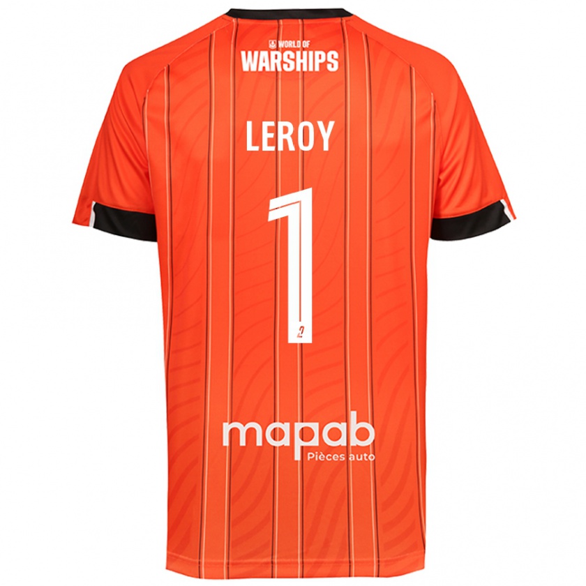 Kandiny Niño Camiseta Benjamin Leroy #1 Naranja 1ª Equipación 2024/25 La Camisa Chile